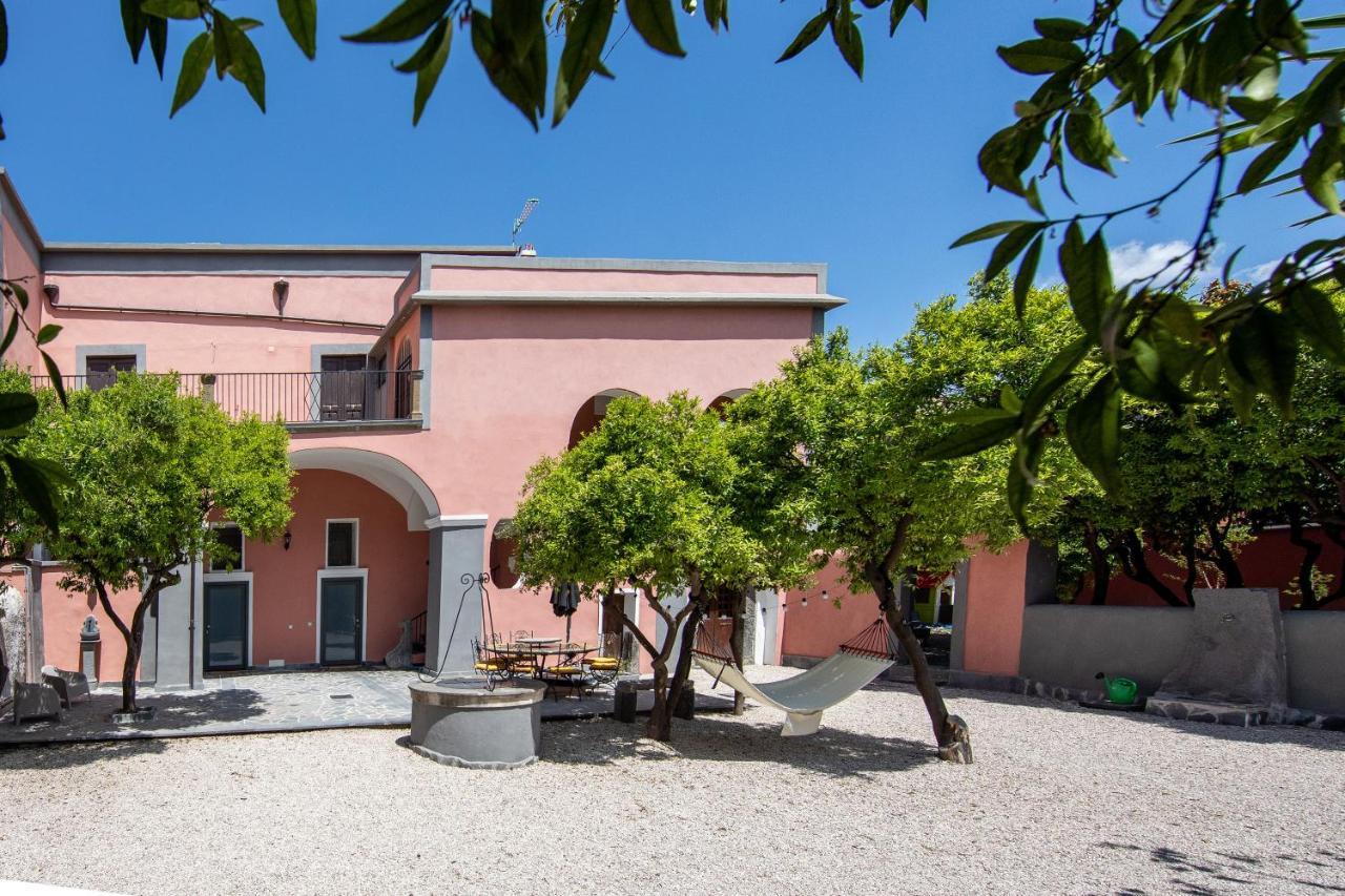 Palazzo D'Aquino Hotel Boscoreale Bagian luar foto
