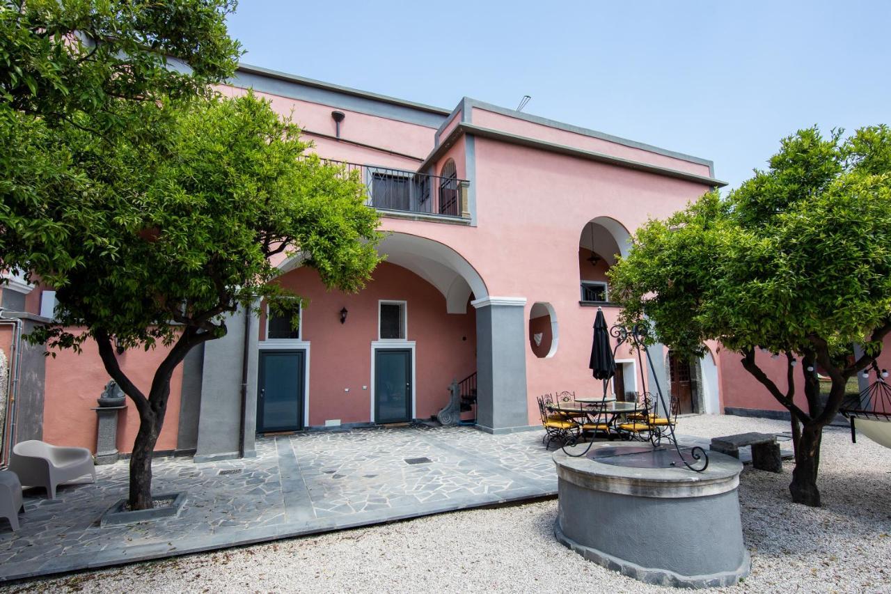 Palazzo D'Aquino Hotel Boscoreale Bagian luar foto