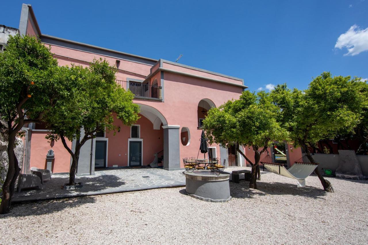 Palazzo D'Aquino Hotel Boscoreale Bagian luar foto