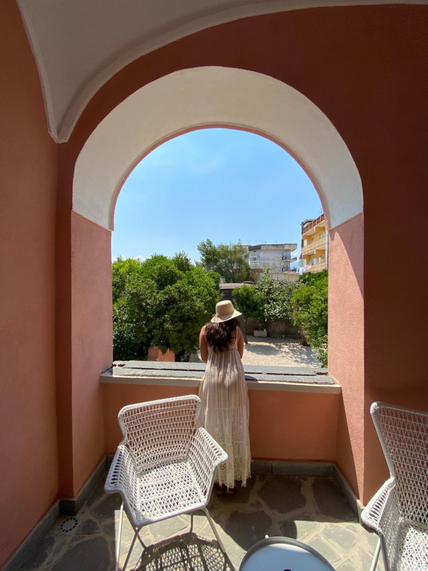 Palazzo D'Aquino Hotel Boscoreale Bagian luar foto